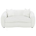 Isabella 3-piece Faux Sheepskin Upholstered Sofa Set Natural
