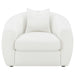 Isabella 3-piece Faux Sheepskin Upholstered Sofa Set Natural