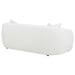 Isabella Faux Sheepskin Upholstered Sofa Natural