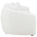 Isabella Faux Sheepskin Upholstered Sofa Natural