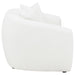 Isabella Faux Sheepskin Upholstered Loveseat Natural