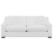 Ashlyn 3-piece Upholstered Sloped Arm Sofa Set White