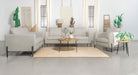 Tilly Upholstered Track Arm Sofa Oatmeal