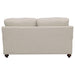 Glenn 2-piece Upholstered Sofa Set Light Grey and Blue