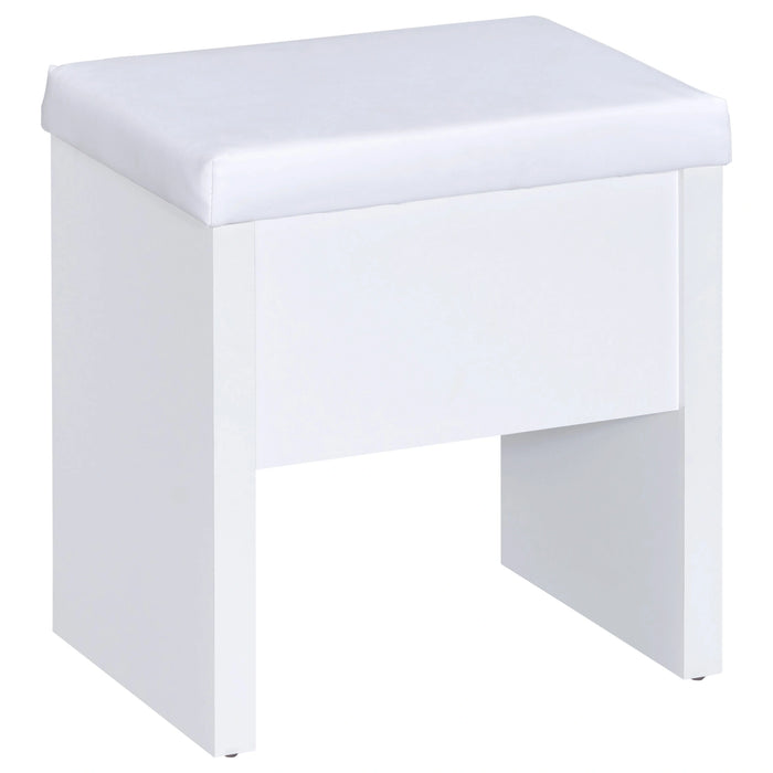 Harvey Makeup Vanity Table with Mirror and Stool