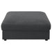 Serene 6-piece Upholstered Modular Sectional Sofa Charcoal