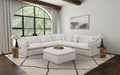 Hobson Upholstered Armless Chair Ivory