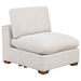 Lakeview 6-piece Upholstered Modular Sectional Sofa Ivory