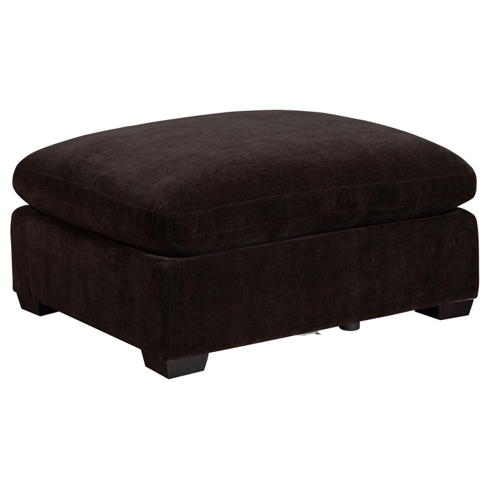 Lakeview 6-piece Upholstered Modular Sectional Chocolate