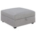 Cambria 4-piece Upholstered Modular Sectional Sofa Grey