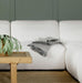 Sunny Upholstered Armless Chair Natural