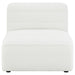 Sunny Upholstered Armless Chair Natural