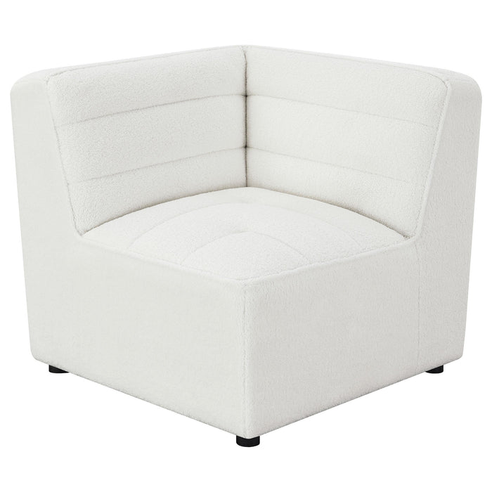Sunny Upholstered Corner Chair Natural