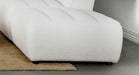 Sunny Square Upholstered Ottoman Natural