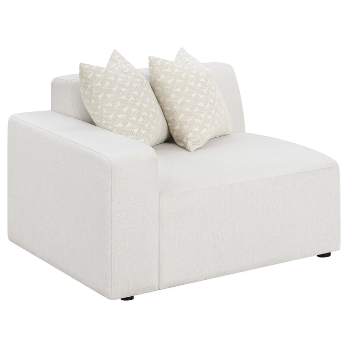 Freddie 6-piece Upholstered Modular Sectional Sofa Pearl