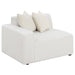 Freddie 6-piece Upholstered Modular Sectional Sofa Pearl