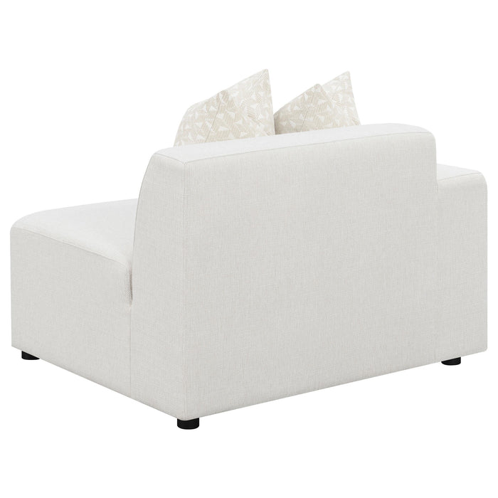 Freddie 6-piece Upholstered Modular Sectional Sofa Pearl
