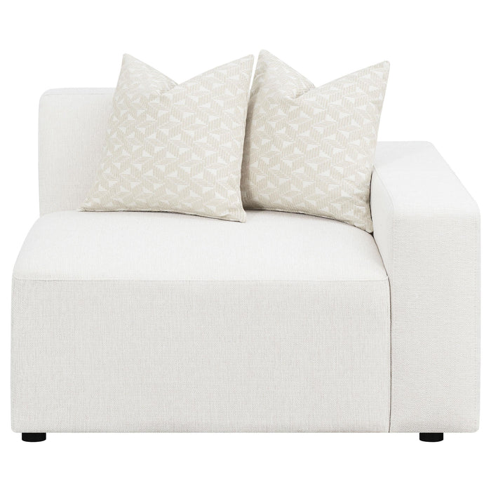Freddie 6-piece Upholstered Modular Sectional Sofa Pearl