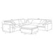 Raleigh 6-piece Boucle Upholstered Modular Sectional Ivory
