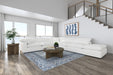 Raleigh 6-piece Boucle Upholstered Modular Sectional Ivory