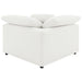 Raleigh Boucle Upholstered Corner Chair Ivory