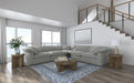 Raleigh 5-piece Boucle Upholstered Modular Sectional Grey