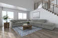 Raleigh 6-piece Boucle Upholstered Modular Sectional Grey