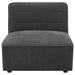 Sunny 6-piece Upholstered Modular Sectional Sofa Charcoal