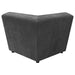 Sunny 6-piece Upholstered Modular Sectional Sofa Charcoal