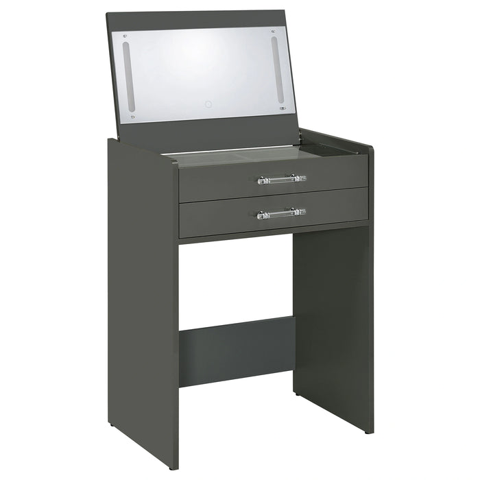 Danbury Makeup Vanity Table with LED Mirror and Stool