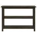Rachelle 2-shelf Wood Entryway Console Table Deep Merlot