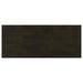 Rachelle 2-shelf Wood Entryway Console Table Deep Merlot