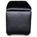 Cyrus Upholstered Home Theater Storage Wedge Console Black