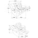 Rodman Upholstered Padded Arm Reclining Loveseat Olive Brown