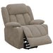 Houston Upholstered Power Lift Recliner Chair Camel