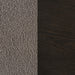 Paige Boucle Upholstered Mid Back Rocking Chair Taupe