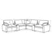 Collins 7-piece Modular Power Reclining Sectional Dark Grey