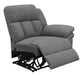 Bahrain Upholstered RAF Recliner Charcoal