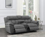 Bahrain Upholstered Power Loveseat Charcoal