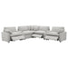 Collins 7-piece Modular Power Reclining Sectional Grey