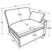 Collins Modular RAF Power Recliner Grey
