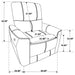 Greenfield 3-piece Power Reclining Sofa Set Dove Grey