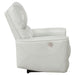 Greenfield Upholstered Power Recliner Chair Dove Grey