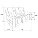 Brentwood 2-piece Upholstered Reclining Sofa Set Taupe