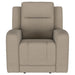 Brentwood 3-piece Upholstered Reclining Sofa Set Taupe