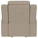 Brentwood Upholstered Recliner Chair Taupe