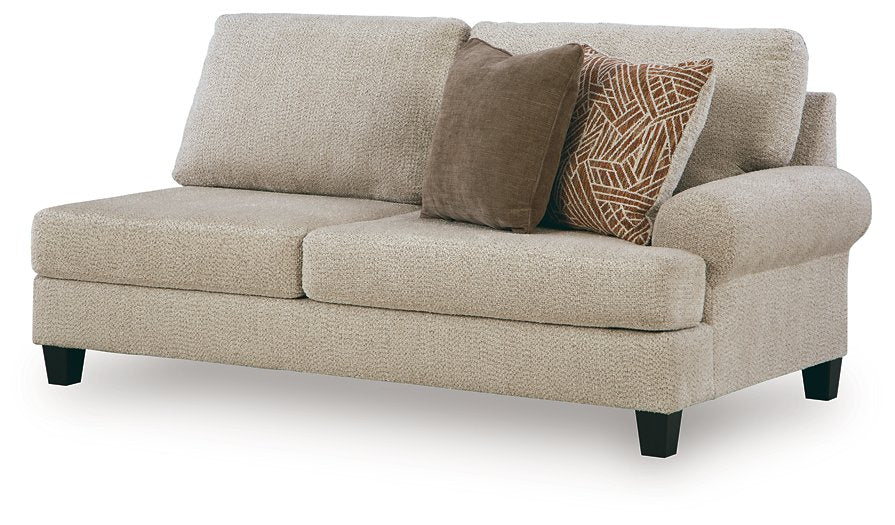Steelwater Retreat Sectional with Chaise