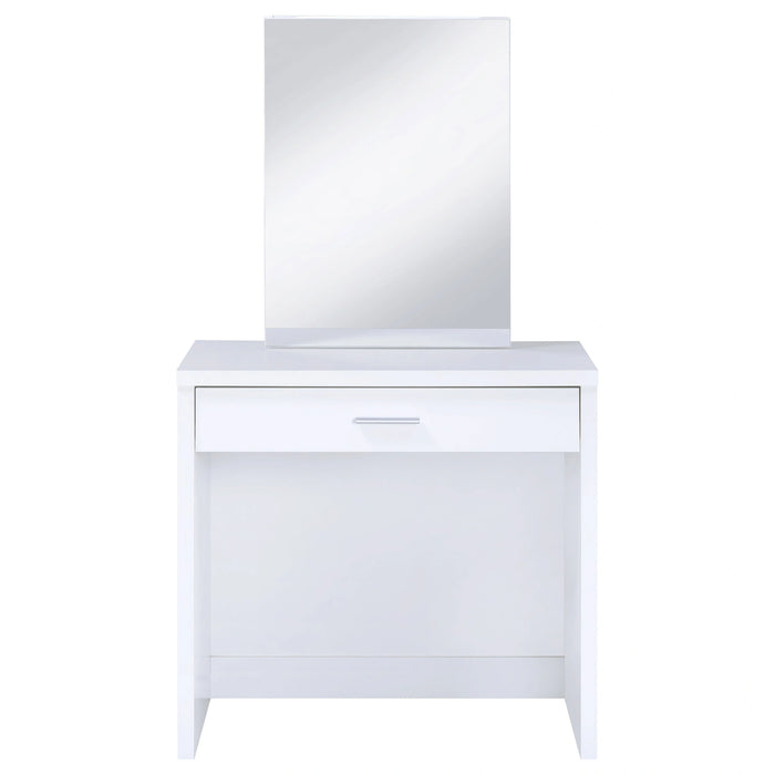 Harvey Makeup Vanity Table with Mirror and Stool