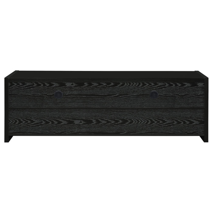 Alton 3-drawer Engineered Wood 62-inch TV Stand Black Oak