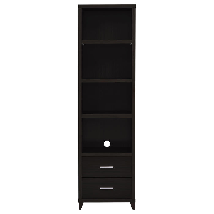 Lewes 4-piece 60-inch TV Entertainment Center Cappuccino